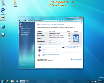 Windows 7 system score